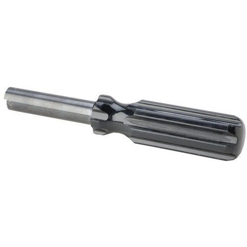 MOON CLIP STRIPPER med håndtak gjør det enkelt å fjerne og holde tomme patroner fra revolverens moon clip, perfekt for 9mm, .38 Spl., .357 Mag. og 10mm.