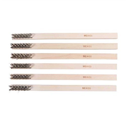 Kraftige børster med rustfritt stål, messing eller nylonbust for effektiv rengjøring, slitesterk 7-lags håndtak for langvarig bruk i verkstedet.