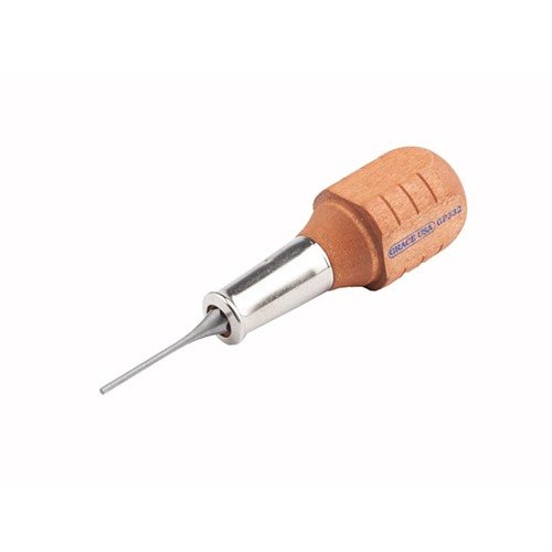 Med DISASSEMBLY TOOL FOR GLOCK® kan du enkelt demontere enhver Glock-pistol. Det store håndtaket gjør det komfortabelt å fjerne låseblokken, avtrekkerhuset og avtrekkerpinnene.