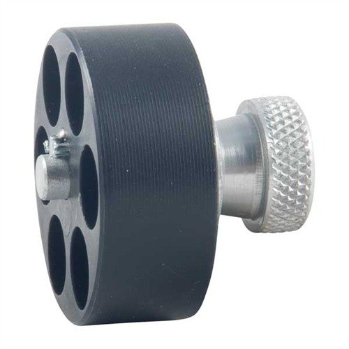 SPEEDLOADER 27-A er en kompakt og lett løsning for rask omlasting av .38/.357, med sikker oppbevaring og enkel betjening med en vridning av knappen.