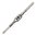 IRWIN INDUSTRIAL TOOL CO. TAP WRENCH WRENCH NO. 1, 9 1/4" LONG, FITS 0 TO 1/2"