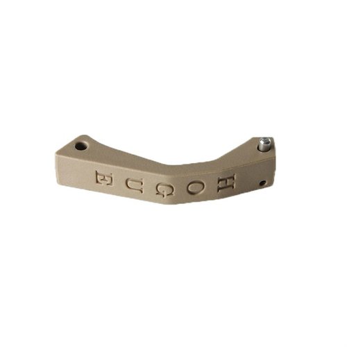 AR-15 Contoured Trigger Guard i polymer gir forbedret komfort og kontroll. Tilgjengelig i Flat Dark Earth, O.D. Green og svart, med nødvendig festemateriell.