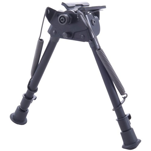 S-LM BIPOD SLING SWIVEL MOUNT gir maksimal nøyaktighet med justerbare ben, solid base og 45° rotasjon for jevn nivåering på ujevnt terreng.