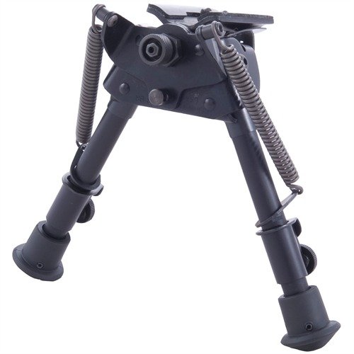 S-BR bipod monteres på QD swivel studs for maksimal nøyaktighet, har justerbare ben, og eliminerer rystelser for bedre stabilitet under skyting.