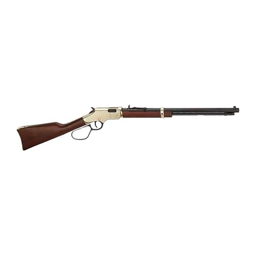 GOLDEN BOY LARGE LOOP LEVER .22 S/L/LR RIFLE fra HENRY REPEATING ARMS kombinerer klassisk design med moderne ytelse, perfekt for både nybegynnere og erfarne skyttere.
