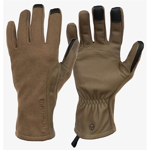 MAGPUL Flight Glove 2.0 tilbyr utmerket beskyttelse med flash-resistent Nomex og Kevlar, samt ambidextrous touchscreen-funksjonalitet for høy presisjon.