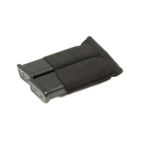 Blue Force Gear Ten-Speed Pistol Magazine Pouch gir sikker oppbevaring av magasiner, er komfortabel for hele dagen, og kan festes vertikalt eller horisontalt.