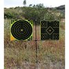 SHOOTING MADE EASY STEEL FRAME DOUBLE PAPER TARGET STAND