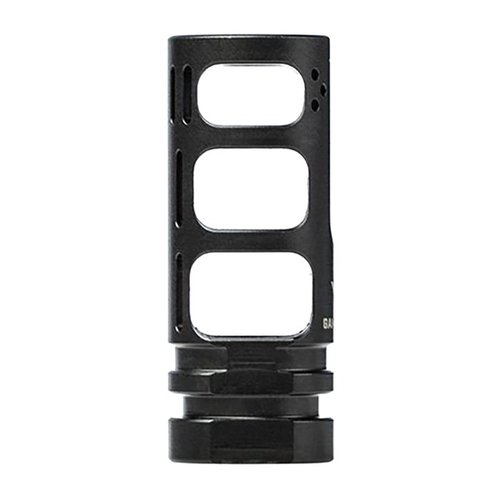 VG6 GAMMA 762 er en høyytelses muzzle brake som eliminerer rekyl og løpet bevegelse, optimalisert for kraftige riflepatroner og raskere oppfølgingsskudd.