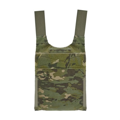 LV-119 Rear Covert Plate Bag gir en lavprofil løsning for harde plater, med justerbar cummerbund og glatte linjer for komfort under klær.