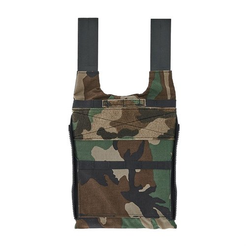 LV-119 OVERT Rear Plate Bag gir brukeren mulighet til å tilpasse vesten for ulike oppdrag, med integrert Recovery Handle og fleksible festesystemer.