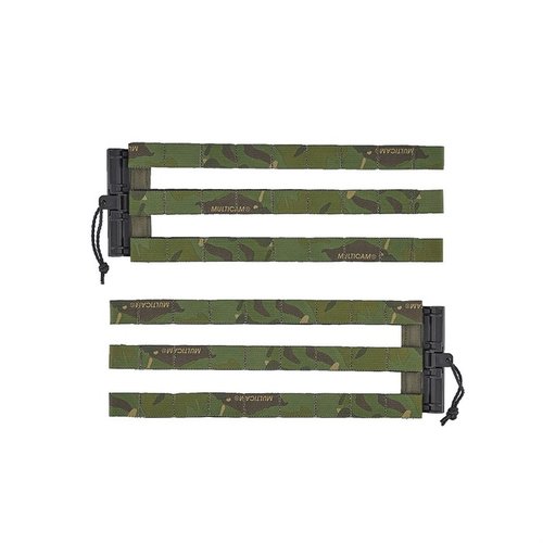 MOLLE TUBES CUMMERBUND gir en lettvekts og justerbar løsning for LV/119 vester, med uendelige konfigurasjoner og robust feste uten slitasje fra Velcro.