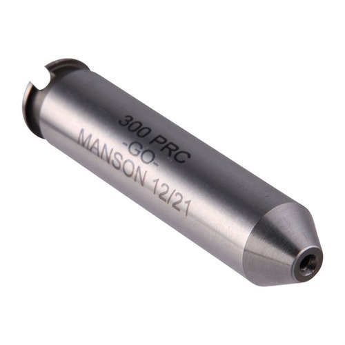 Manson Precision Rimless Cartridge Headspace Gauge gir presis måling av hylseforhold, laget av herdet stål for holdbarhet og nøyaktighet i alle kalibre.