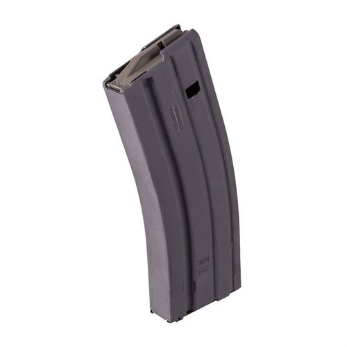 Brownells 5.56mm AR-15 magasin har aluminiumkropp, 30 runder kapasitet, Magpul anti-tilt follower og er bygget for pålitelig mating under alle forhold.
