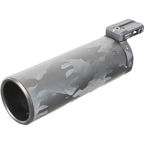 MODTAC Suppressor Shield U-RAC gir et frittstående dekke for AR-forender med picatinny-skinner, reduserer brannskader og eliminerer mirage.