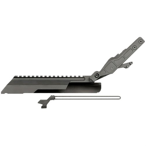 AK Alpha Series Railed Top Cover gir en solid låsing, støvbeskyttelse, og mulighet for lav 1/3 cowitness uten permanente modifikasjoner. Laget i USA.