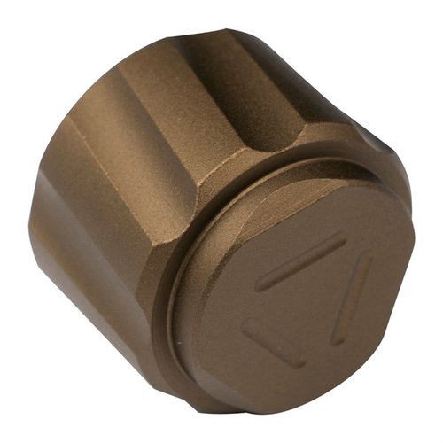 Strike Magazine Follower for 12-Gauge gir deg selv-rensende pålitelighet, høy synlighet og enkel installasjon i lett, sterk 6061-T6 aluminium.