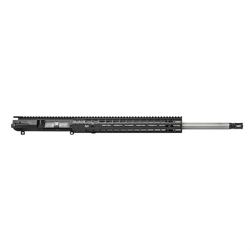 M5E1 6.5 Creedmoor er en presisjonsrik upper receiver med 416R rustfritt stål løp, M-LOK håndguard, og passer DPMS Gen I LR-308 for maksimal ytelse.