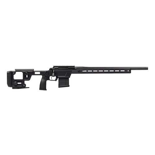 Solus Competition Rifle tilbyr høy presisjon med Remington 700 Short Action, justerbar kolbe og modulært chassis for en komplett løsning for presisjons skyting.