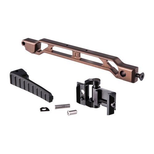 AB-9R med folding buttplate og JMac 1913 folding mech er lett, stiv, modulær, har integrert QD sling socket og foldes for enkel oppbevaring.