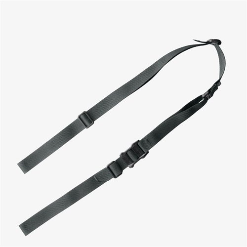 MS1 Lite Sling fra Magpul er lett, kompakt og slitesterk, med et spesialvevd 1" webbing som minimerer rulling og tvisting, ideell for små våpen.