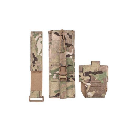 Multi-Platform Radio Chassis Mk5 er modulær, justerbar og passer til mange radioer, med enkel batteribytte og solid montering uten å fjerne radioen.