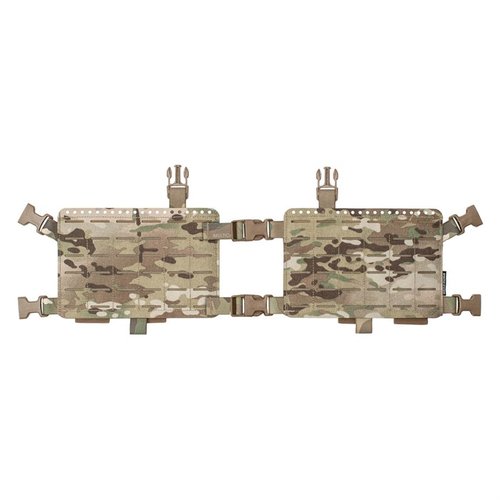 34 Alpha Chest Rig er en lavprofil, modulær plattform med MOLLE-fester, elastiske celler og rask tilgang, ideell for tilpasning av lastbæringsløsninger.