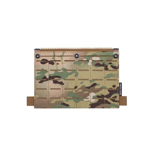 Back Panel MOLLE Flap fra SPIRITUS SYSTEMS gir seks MOLLE-kolonner for tilpasning av pouches, perfekt for LV/119 Assault Panel Core.