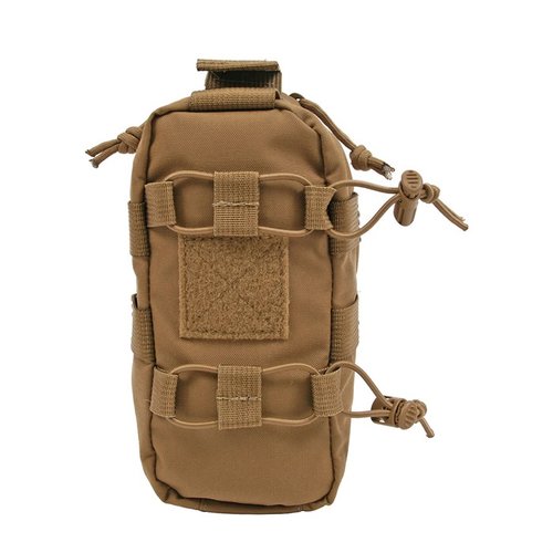 Slim Medical Pouch fra Grey Ghost Gear har en slank profil, rask tilgang med doble glidelåser og plass til viktige traumeutstyr, perfekt for MOLLE-systemer.
