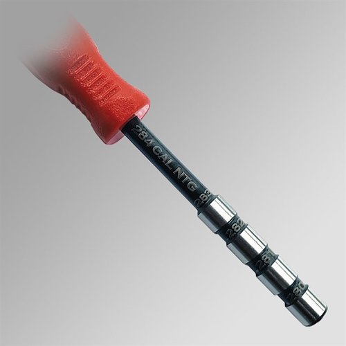 Bruk NECK TENSION GAGE for nøyaktig inspeksjon av hylser, optimaliser innvendig diameter og unngå 