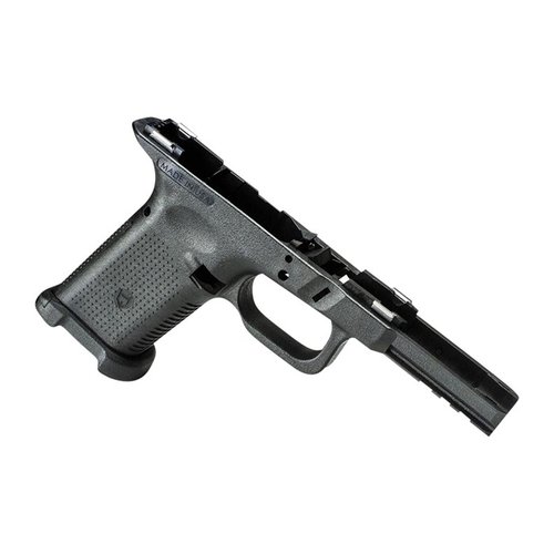 TWF Full/Compact Textured Frame gir deg en kompakt og ergonomisk plattform for Gen3 og Gen4 Glock-skyter, perfekt for både konkurranse og personlig beskyttelse.