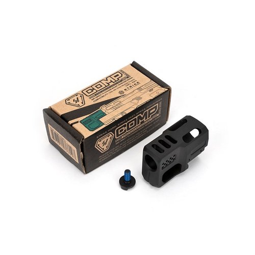SMC Compensator for SIG P320 3.9" gir enkel montering, reduserer rekyl og munningsheving uten behov for gjengede løp. 50 staters lovlig.