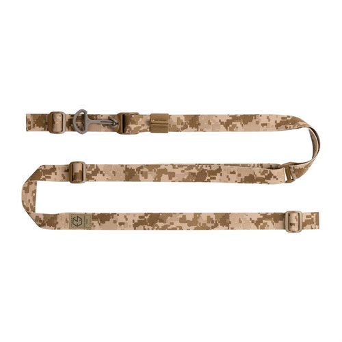 Edgar Sherman Design ESD Sling er lett, tilpassbar, har enkel justering, og kan foldes for oppbevaring, perfekt for alle våpensystemer.