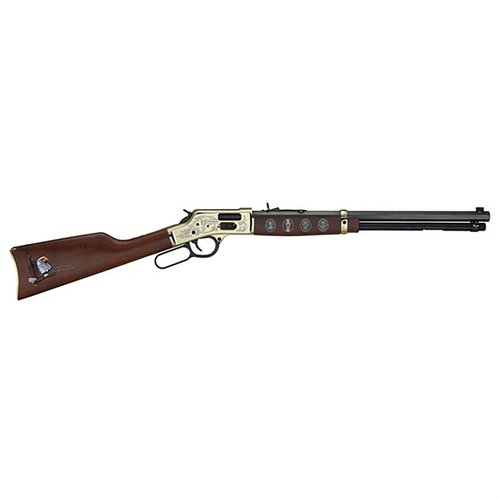 EAGLE SCOUT CENTENNIAL TRIBUTE ED 44 MAG/44 SPL har en 20" oktagonal løp, justerbare sikter og en 10 skudds magasin, perfekt for både jakt og sport.