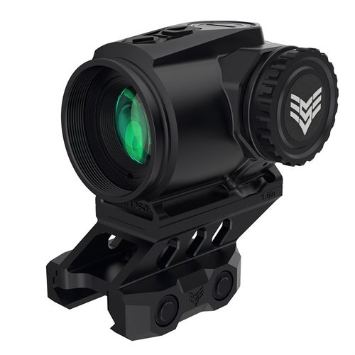 Swampfox Raider 1X Micro Prism Sight tilbyr rask og klar sikteinnhenting med 10 opplysningsnivåer, robust design og 15 000 timers batterilevetid.