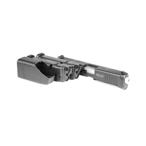 Konverter din Glock 19/23 Gen 5 til 22lr for rimelig trening, inkludert to 10-runders magasiner og en range bag. Perfekt for muskelminne og moro på banen.