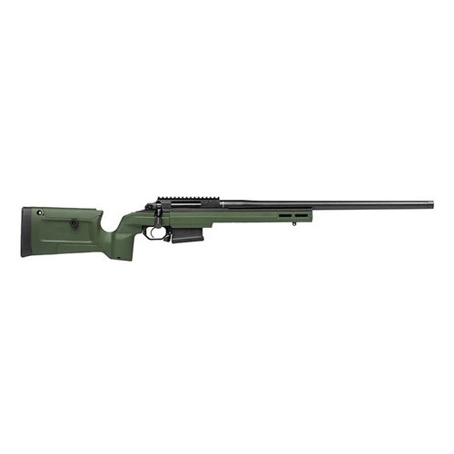 Solus Bravo-riflen kombinerer jakt- og skytemuligheter med en Remington 700 Short Action, justerbar LOP, og en 22