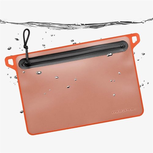 DAKA Waterproof Window Pouch er 100% vanntett med YKK-glidelås, robust konstruksjon og gjennomsiktig vindu for enkel innholdsgjenkjenning. Perfekt for verdifulle eiendeler.