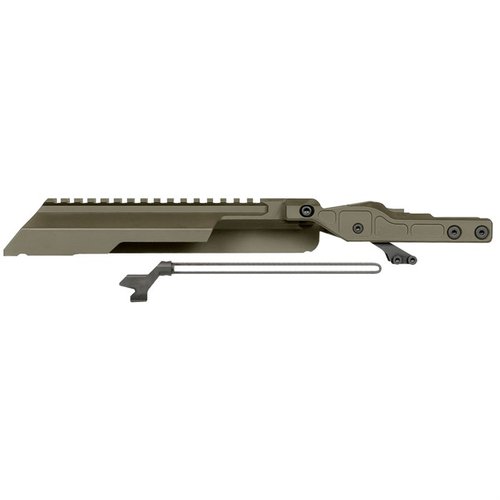 AK Alpha Series Top Cover gir en solid og støvbeskyttet låsing, med justerbar blokk og ingen permanente modifikasjoner, perfekt for eksisterende AK-våpen.