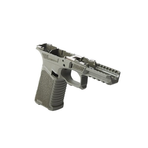 SCT 17 Full Size Stripped Polymer Frame har ergonomisk design, aggressive tekstur, flared magwell og er kompatibel med Glock® Gen 3, perfekt for tilpasning.
