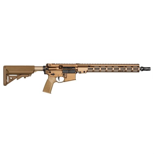SUPER DUTY MOD1 5.56MM gir uovertruffen presisjon og pålitelighet med HUXWRX Flash Hider-QD, SSA-E X trigger og Geissele Stressproof Bolt for optimal ytelse.
