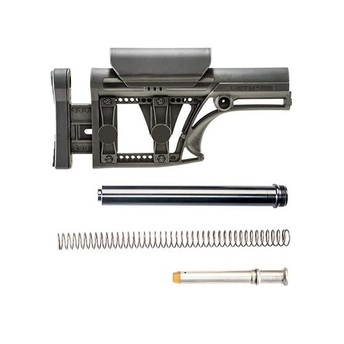 MBA-1 Buttstock med justerbar Lengt-of-Pull og Cheek Rise, komplett med A2 buffer system, lettvektig design og flere festepunkter for slynge.