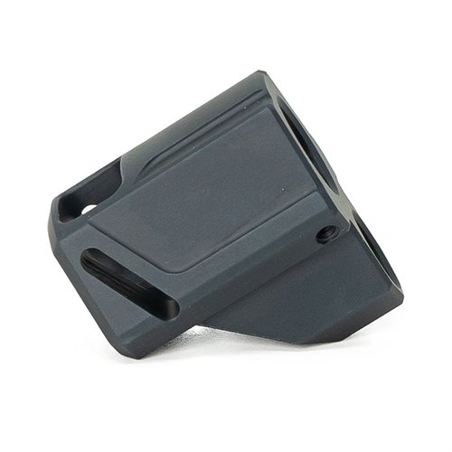 Forbedre presisjonen med Faxon EXOS-515 kompensator for SIG P320, laget av 6061 Aluminium, reduserer rekyl og muzzleskudd for bedre skyteopplevelse.