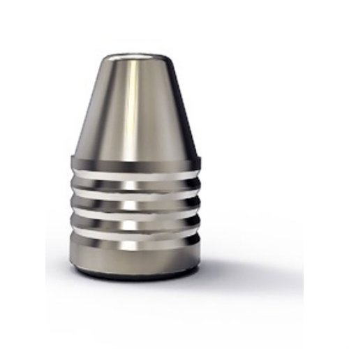 Dette 2-cavity pistol bullet mold fra Lee Precision gir raskere støping med CNC-maskinerte hulrom i aluminium, perfekt for 9mm (0.356") 124gr prosjektiler.