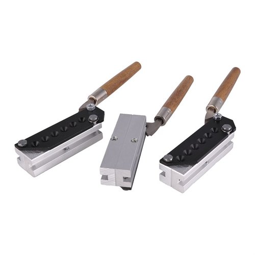 6-hulls rifle bullet molds i rustfritt aluminium, med hard anodized sprue plate. Gir presise .312