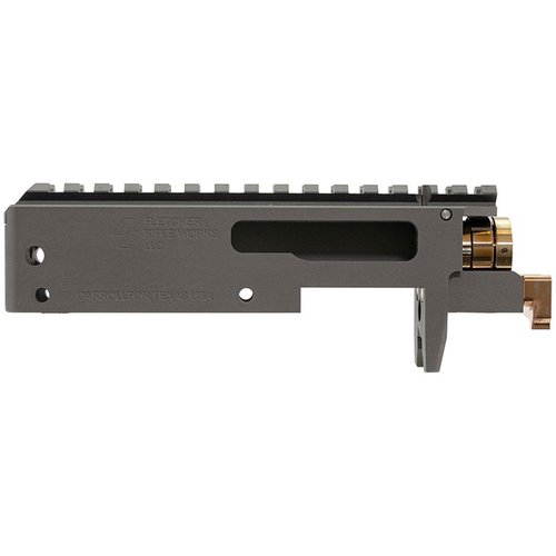 OPENTOP 11/22 er en CNC-maskinert receiver i solid aluminium for Ruger® 10/22® Takedown, som gjør det enkelt å fjerne bolt og deler uten å skille fra stokken.