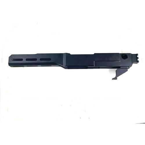 HALL CHASSIS for Ruger® 10/22 er laget av flykvalitet billet aluminium, med M-LOK spor på tre sider og MIL-STD-1913 spor for sidefolding stokk eller brase.