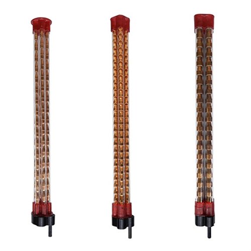 Inline Bullet Feed Magazine fra LEE PRECISION finnes i små, mellomstore og store størrelser, og håndterer kuler fra .220 til .463 i diameter, perfekt for alle kaliber.