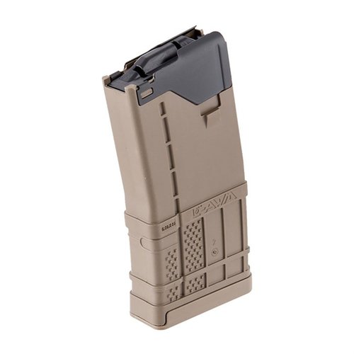 L5AWM GEN 2 5.56x45 NATO magasin kombinerer ståls pålitelighet med polymers holdbarhet, perfekt for militære, politi og konkurranser.