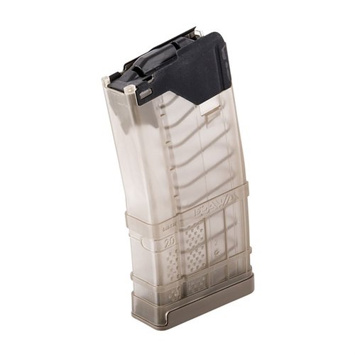 L5AWM GEN 2 5.56x45 NATO magasin kombinerer stålens pålitelighet med polymerens holdbarhet, designet for moderne våpensystemer og profesjonell bruk.